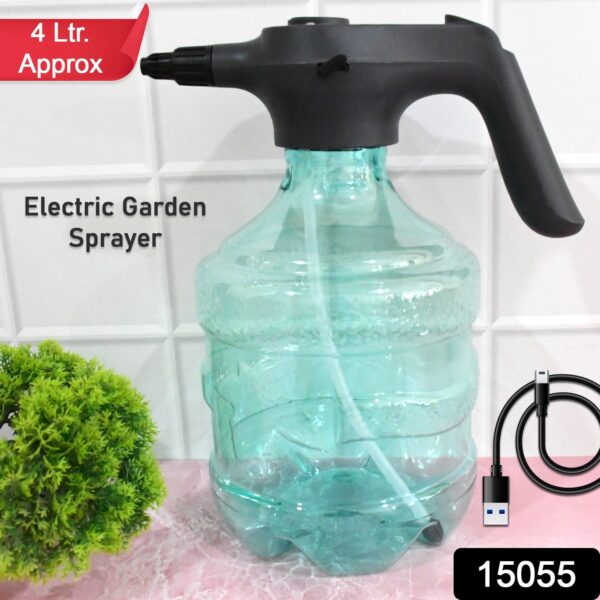 Electric Spray Bottle Garden Sprayer Automatic Watering Can (1 Pc / 4 Ltr. Approx) - Image 2