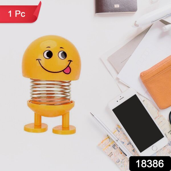 Smiling Face, Spring Doll Toy (1 Pc) - Image 2
