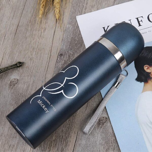 Stainless Steel Thermal mug / Water Bottle, vacuum flask (500 ML / 1 Pc / Mix Color) - Image 7
