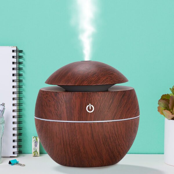 Ultrasonic Aromatherapy Humidifier USB Desktop (130 ML / 1 Pc) - Image 2