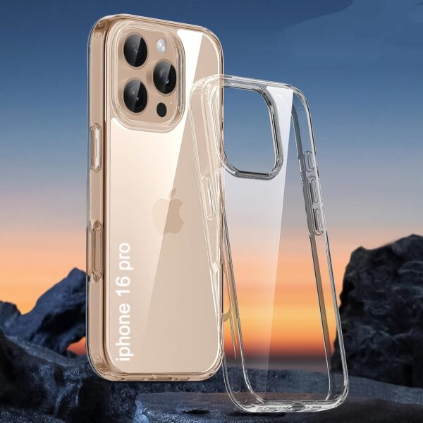 Transparent Hard Case For IPhone 16 Case (1 Pc) - Image 15