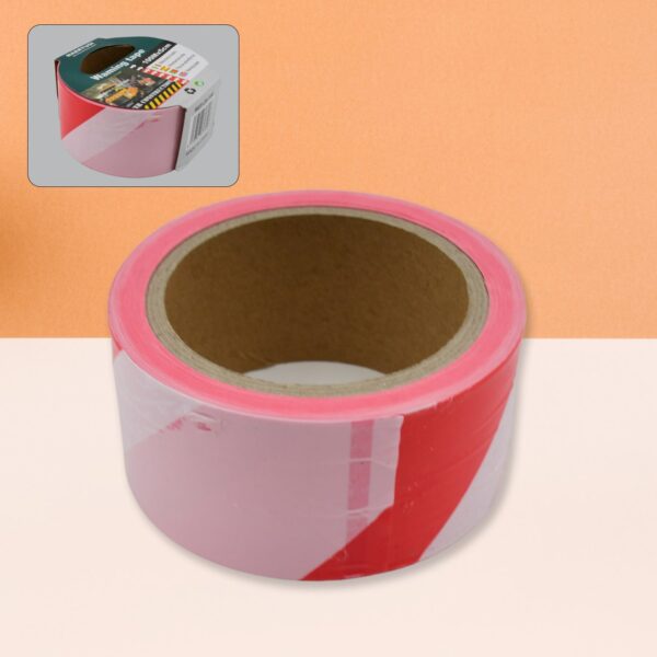 Safety Warning Tape, Construction Barrier Tape Non-Adhesive (100Mx5CM) - Image 4