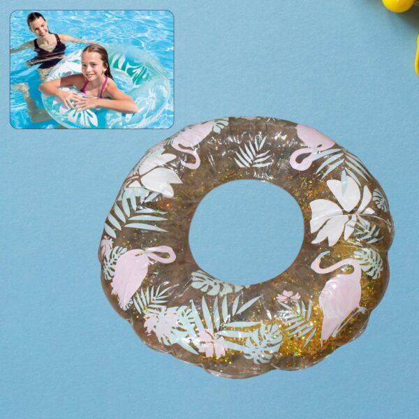 Swim Ring, For Adults, Conveniently Portable, Feathers, Swimming Ring, For Water Play, For Beaches, Swimming, Summer Vacation, Women's, Men's Outdoor Swimming Beach Adults Pool Water Fun Toys (1 Pc) - Image 7