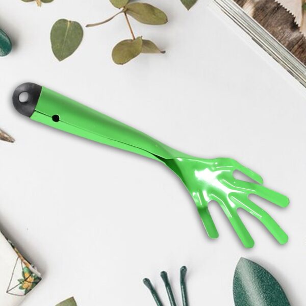 Heavy Duty Garden Tools, Gardening Metal Hand Cultivator Tools for Home Garden, Indoor and Outdoor Gardening for Plants, Agriculture, and Soil Tools (1 Pc)   - Image 3