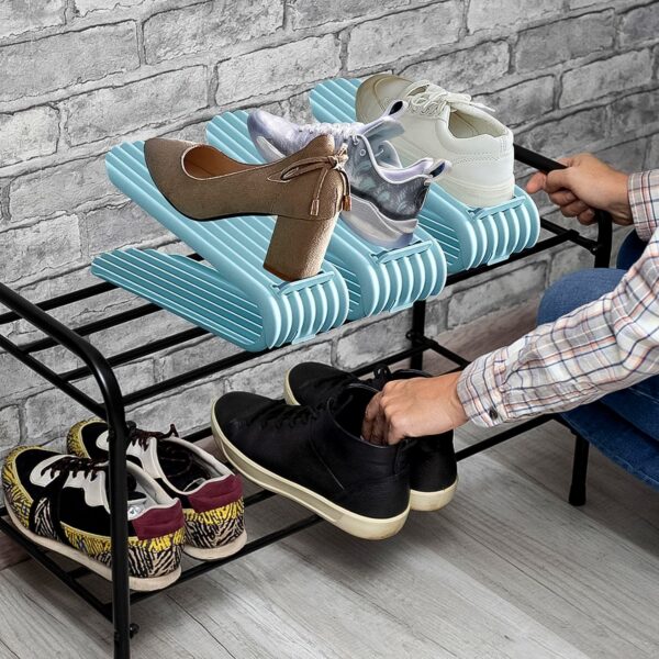 Shoe Storage Shoes Rack Shoe Racks Storage Small Shoe Stand (27×11 Cm / 1 Pc) - Image 3