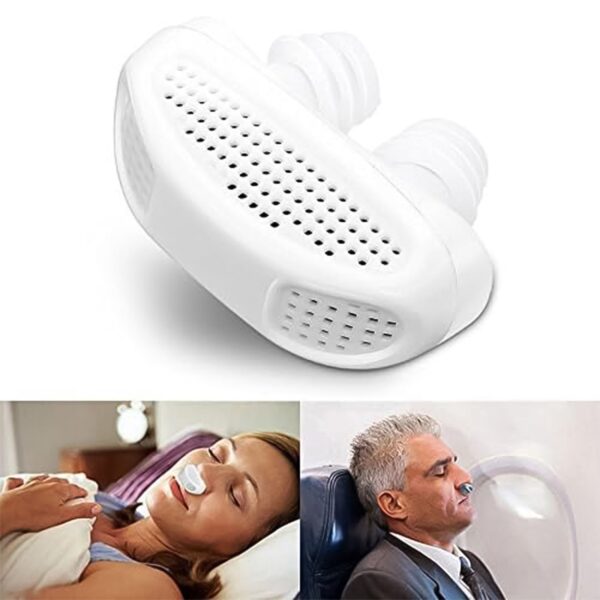 2 in 1 Anti Snoring and Air Purifier Nose Clip Anti Snoring Device (1 Pc / With Plastic Case) - Image 4