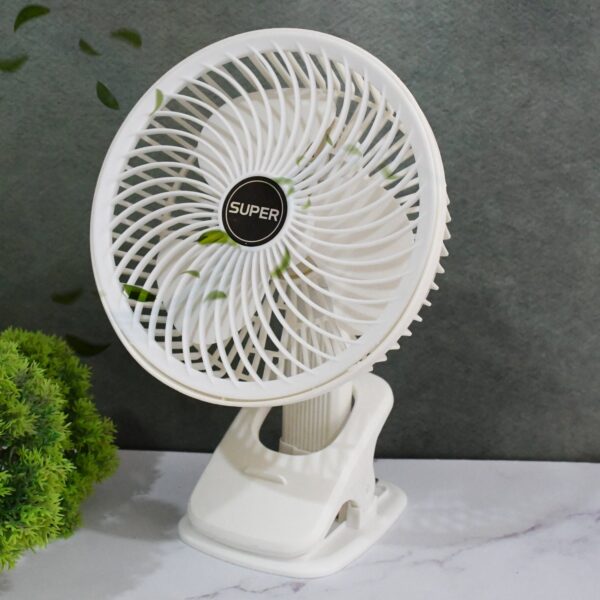 Multifunctional USB Desk Fan Clipped Fan / Plug & Play Fan (1 Pc / With Brown Box / On / Off Switch Not Provided) - Image 5