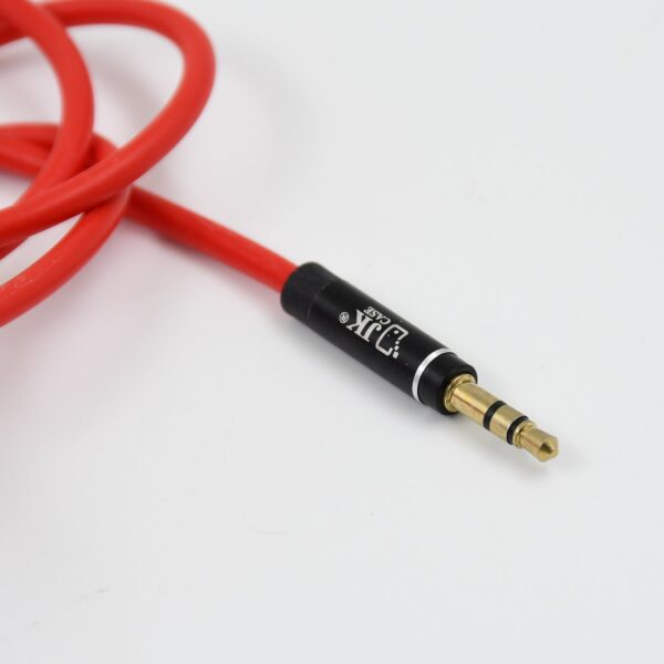 Aux Cable 3.5mm gold-plated Pin for Mobile and Tablet Home, Car (1 Pc / 1000MM) - Image 3