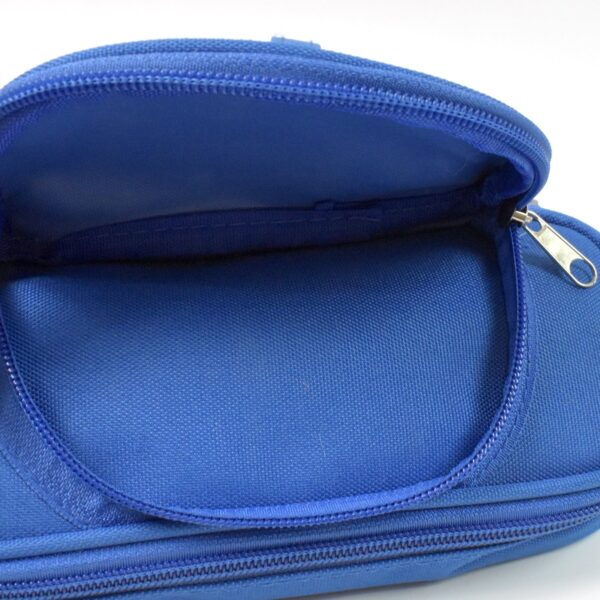Pencil Pouch With Zipper, Students Pencil Case Large Capacity, Makeup Pouch, Stationery Bag (1 Pc / 2 Compartment) - Image 6