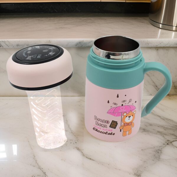 Smart Vacuum Insulated Water Bottle with LED Temperature Display & Gift Color Box (600 ML Approx) - Image 6