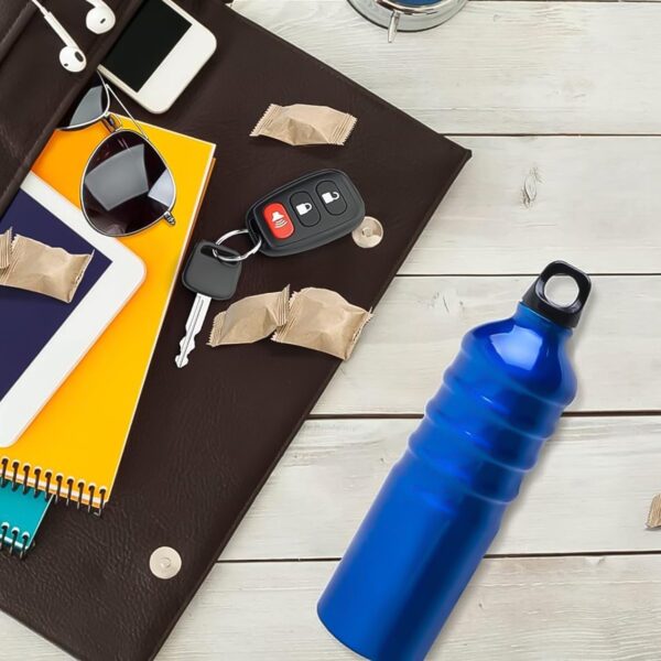 Aluminium Sports Water Bottle, 1 Pc (Capacity 500 ML Approx) - Image 6