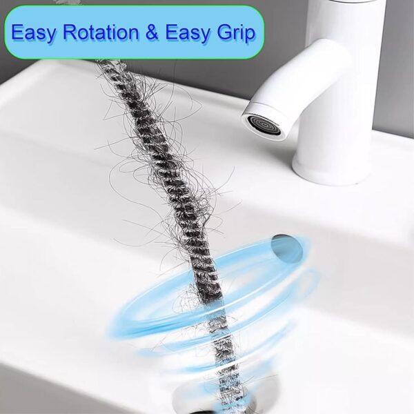 Flexible Sink Cleaning Brush Water Pipe Drain Dredge Tool (48 CM / 1 Pc) - Image 3