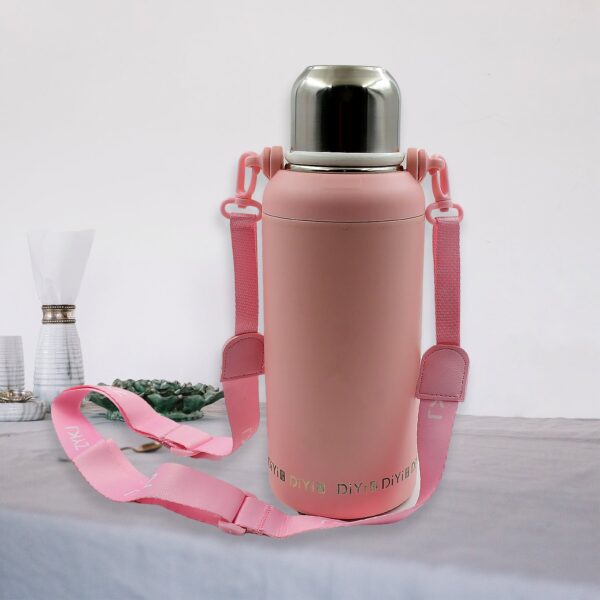 Stainless Steel tumblers 316 Stainless Steel, Vacuum Insulated Cup / Bottle, Portable Travel Kettle / Water Bottle with Handle, Outdoor Large Capacity Sports Kettle Cups / Bottle (1300 ML) - Image 3