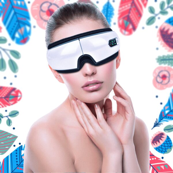 Electric Eye Massager with Adjustable Elastic Band (1 Pc) - Image 3