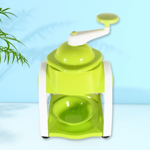Miracle Small Plastic Ice Gola Maker Ice snowmaker Machine | Ice Crusher | Indoor Outdoor Manual With Steel Blade & Anti slip Grip (1 Pc) - Image 3