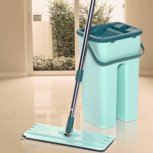 2-in-1 Flat mop and Bucket Set - Image 4