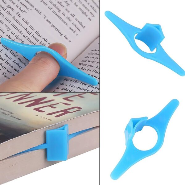 Multi-Function Plastic Thumb Book Support Book Page Holder (1 Pc) - Image 3