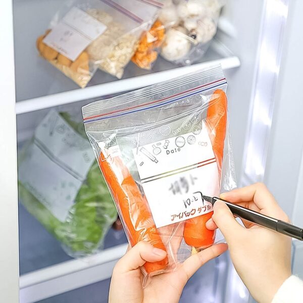Small Food Seal Bag | Transparent Fresh Food Bags (20 Pcs Set) - Image 6