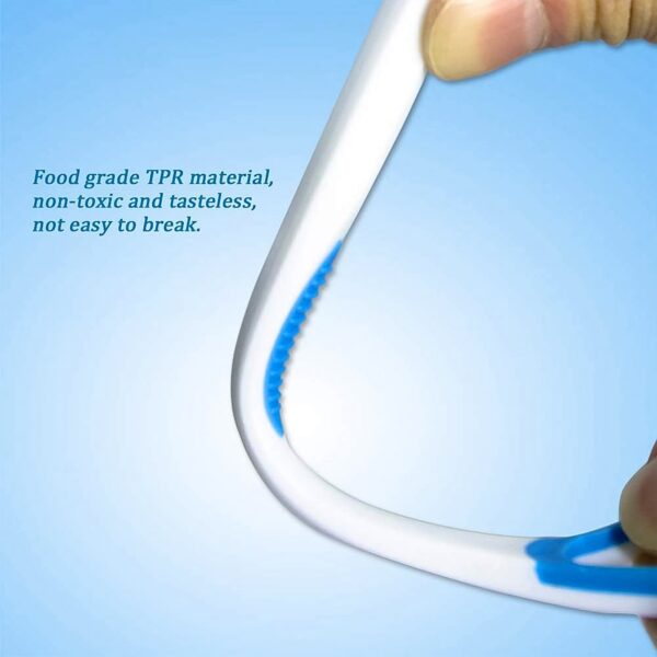 Tongue Cleaner Oral Tongue Cleaner Brush Scraper (1 Pc) - Image 4
