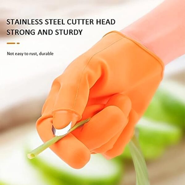Gloves Silicone Thumb Knife Finger Protector - Image 3
