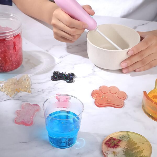 Handheld Plastic Electric Mixer Blender (1 Pc /Battery Not Included) - Image 4