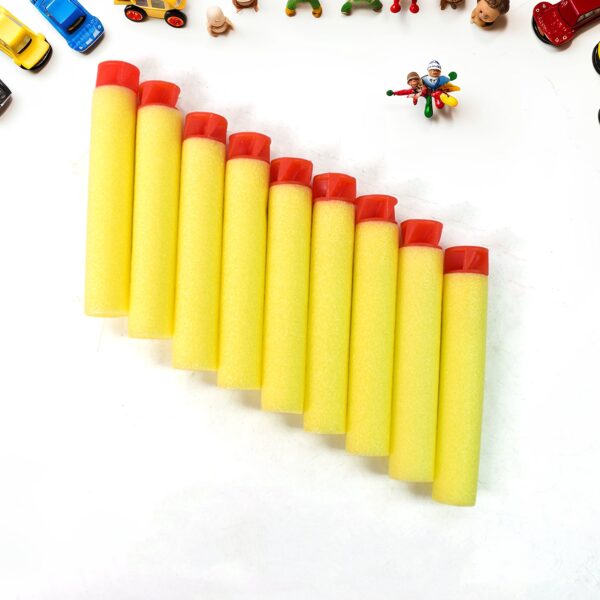 Refill Bullet Darts Soft Round Head Blasters Kids Toy for Gun (20 Pcs Set) - Image 3