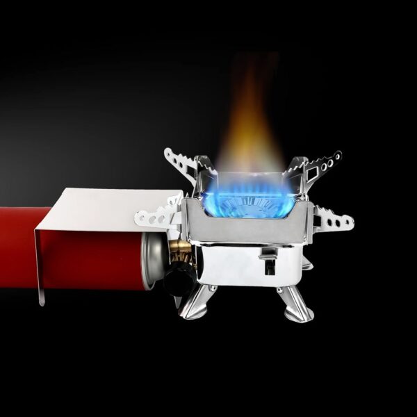 Mini Portable Square Camping Stove (1 Pc) - Image 3