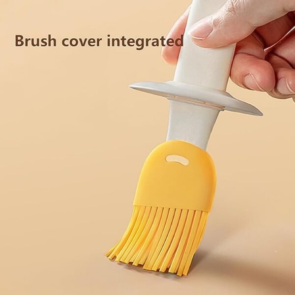 2 in 1 Oil Dispenser Bottle with Silicone Basting Brush (1 Set) - Image 4