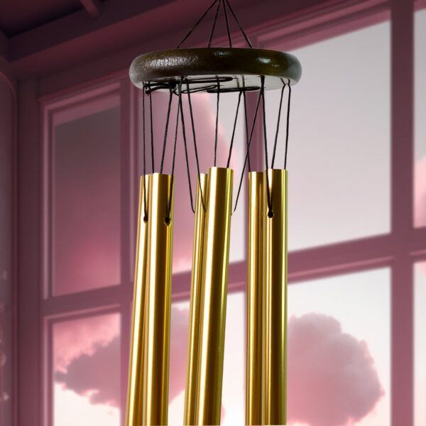 Wind Chime Musical Wind Chime with 6 Tuned Tubes and Hook (1 Pc) - Image 3