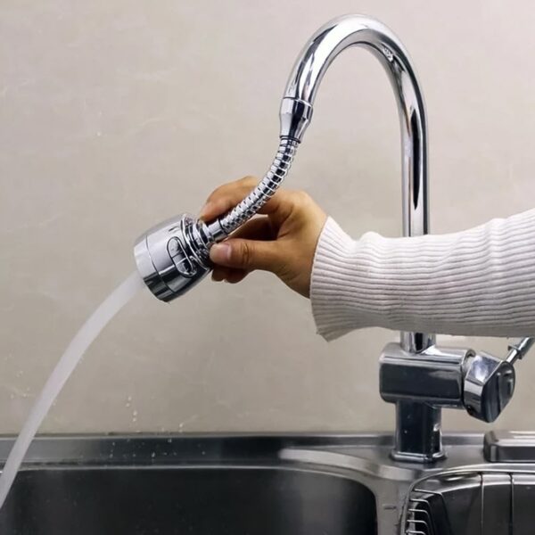 Stainless Steel Water Faucet Sprayer Head (1 Pc / 8 Inch) - Image 4