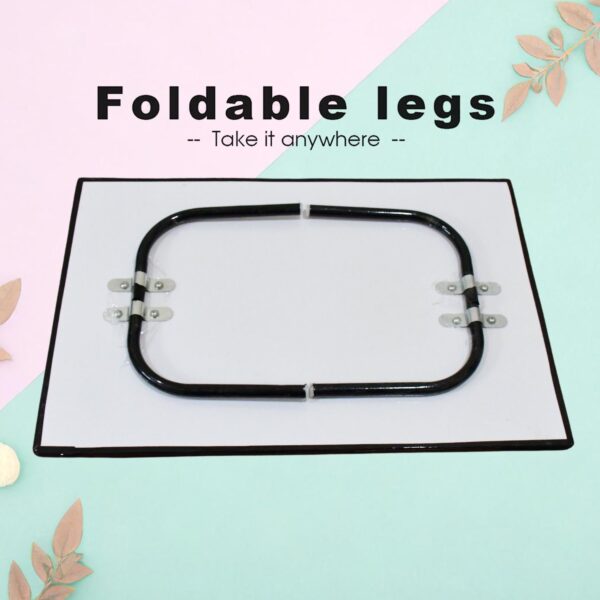 Foldable Multipurpose Mix Design Games Table Board || Bed Study Table (48 × 28 Cm / 1 Pc)   - Image 4