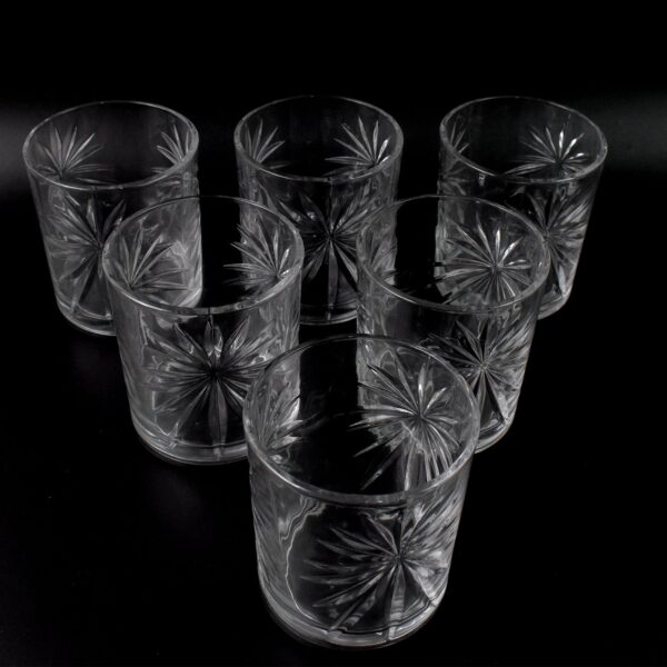 Glass Tumbler Set, Juice Glasses and Transparent Water (6 Pcs Set) - Image 5