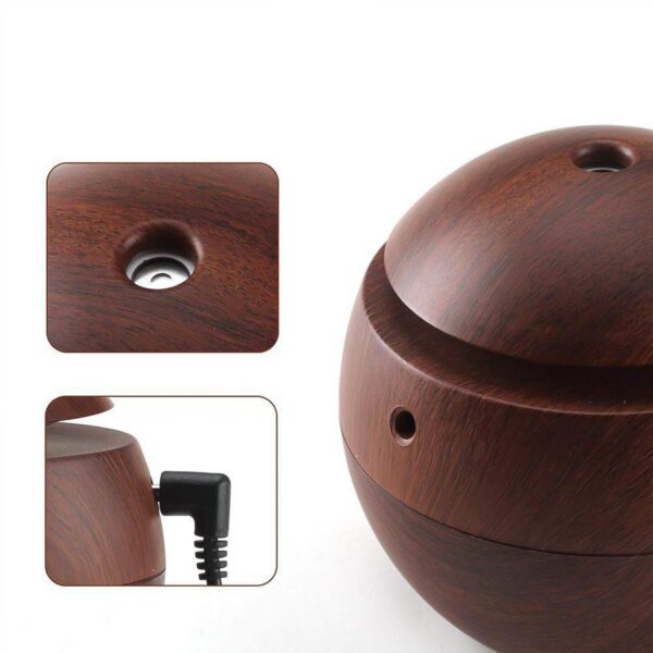 Ultrasonic Aromatherapy Humidifier USB Desktop (130 ML / 1 Pc) - Image 6