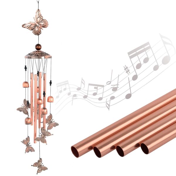Butterfly Wind Chimes, Wind Chimes Jhumer / Jummer (1 Set) - Image 4