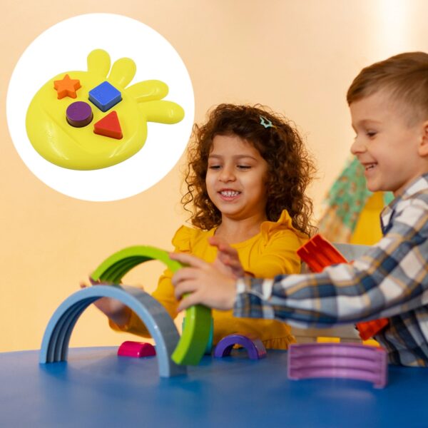 octo Shape sorter Toy Game That Make Your Kid's brain Sharp, Increase Grasping And Sorting Power Education Learning For Girls & boy, Gift Product (1 Pc)  - Image 3