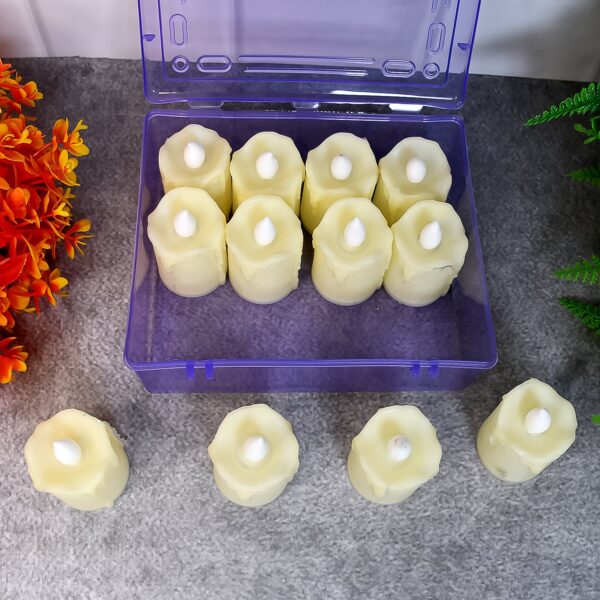 Festive Lighting for Any Occasion: 12 pcs LED Candles - Image 3