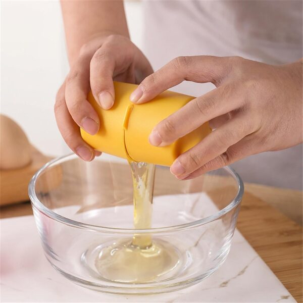 Egg Shell Opener Egg Cracker Tool for Raw Eggs Handheld (1 Pc) - Image 3