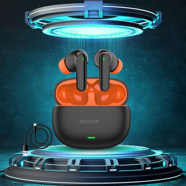 AudioX Bluetooth Earbuds, 40 Hr | Powerful Bass (1 Pc) - Image 5