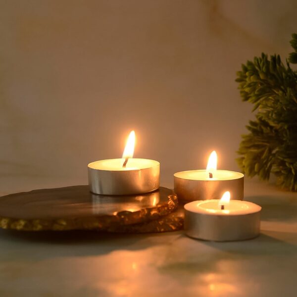 Tealight Candles Set, Smokeless Candles (10 Pcs set) - Image 5