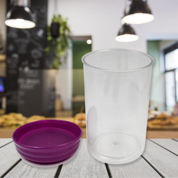 Plastic Premium Quality Kitchen Food Containers Set (1200ml Approx, Set Of 2 Pc) - Image 3