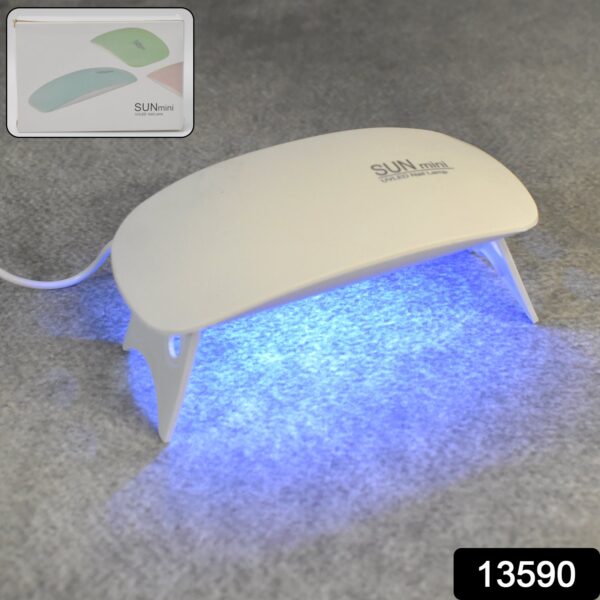 UV LED Lamp Nail Dryer Mini Portable Nail Lamp Professional  (1 Pc) - Image 2