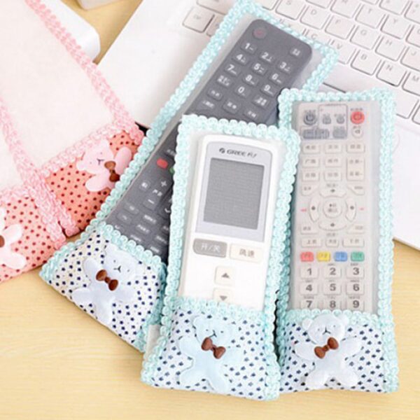 Cloth Lace Remote Control Cover Remote Case (1 Pc / 18×8 CM / Small) - Image 3