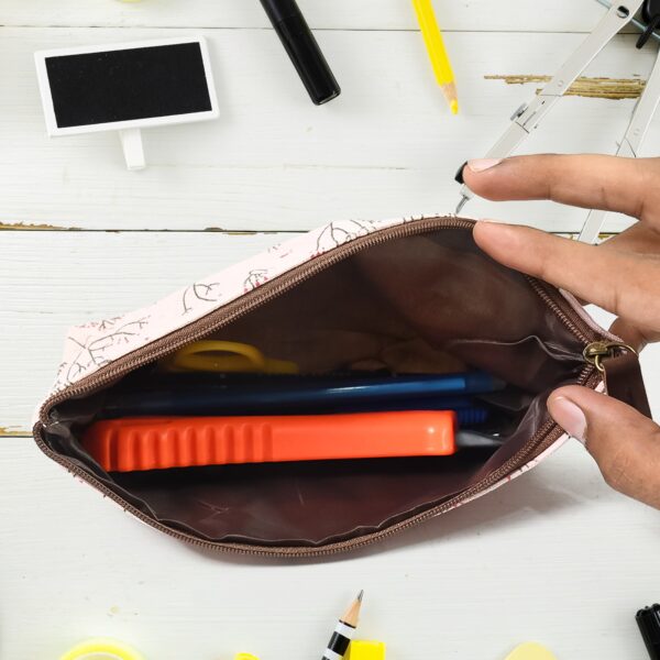 Pencil Pouch for Kids Zipper Closer Pencil Holder (1 Pc) - Image 4