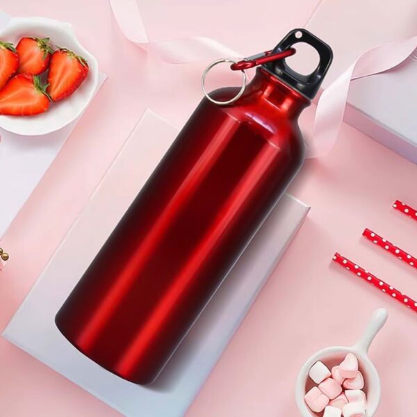 Aluminum Durable Sports Water Bottle (1 Pc / Mix Size & Color) - Image 3