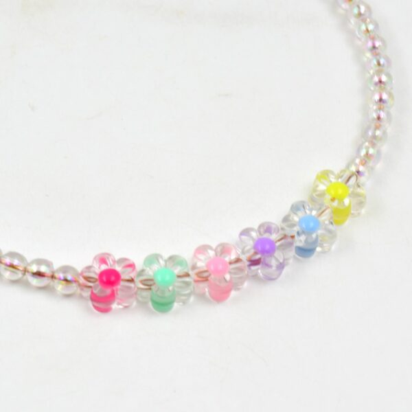 Hair Accessories Metal Handmade Colorful beads With Pearls Fancy Party Hairband (1 Pc / Mix Design) - Image 5