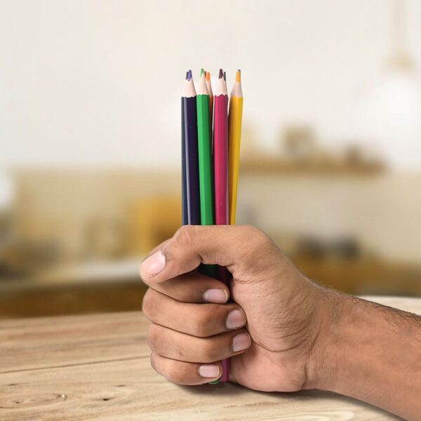 Art Drawing  Wooden Pencils Color (12 Pcs Set) - Image 4