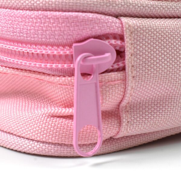 Pencil Pouch With Zipper, Students Pencil Case Large Capacity, Makeup Pouch, Stationery Bag (1 Pc / 2 Compartment) - Image 6