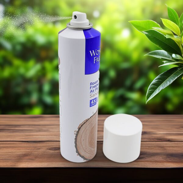 Fresh Air Freshener Spray, Sandalwood Fragrance | Long Lasting Fragrance for Home & Office (Mix Fragrance /  125 Gm) - Image 3