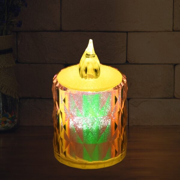 24 Pc Flameless and Smokeless Decorative Melting Candles LED Tea Light Candle Flickering Electronic Candle - Image 3