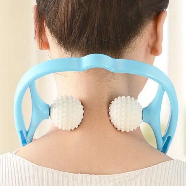 Neck Shoulder Massager, 13.5x7.08in Portable Relieving the Back for Men Relieving the Waist Women - Image 5